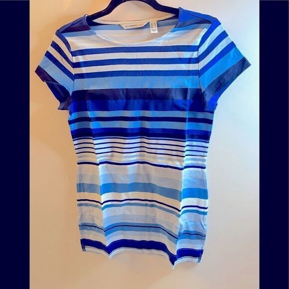 Isaac mizrahi Live Essentials striped T-shirt XS - Picture 1 of 5
